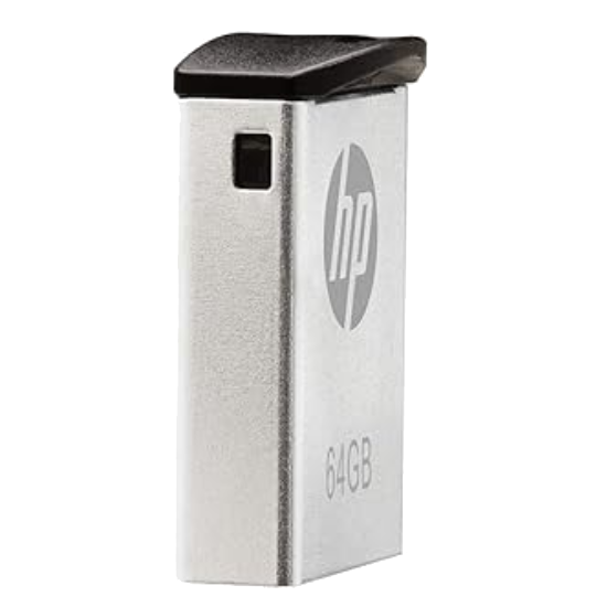HP v222w 64GB USB 2.0 Pen Drive (Silver)